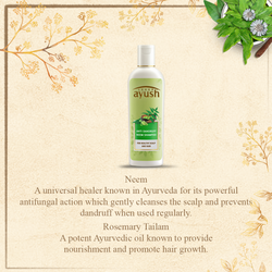 Ayush Anti Dandruff Neem Shampoo 175ml