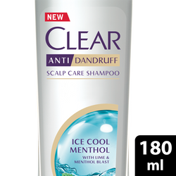 Clear Ice Cool Menthol Shampoo 180ml