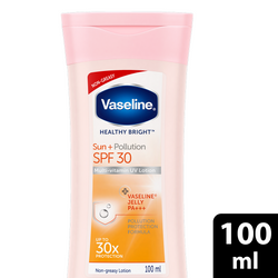 Vaseline Healthy Bright SPF30 Sun Pollution Body Lotion 100ml