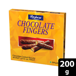 Ritzbury Chocolate Fingers 200g