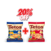 20% off for Ramba Tetos Savoury BBQ Snacks 60g + Ramba Tetos Savoury Cheese Snacks 60g