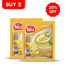 Get 20% Off when Buy 02 Sera Creamy Chicken 50g