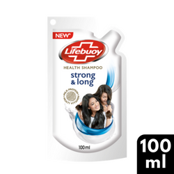 Lifebuoy Strong & Long Health Shampoo Pouch 100ml