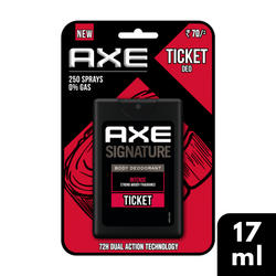 AXE Signature Intense Ticket 17ml