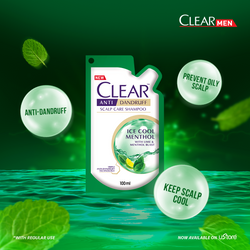 Clear Ice Cool Menthol Shampoo Pouch 100ML