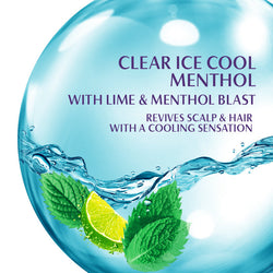 Clear Ice Cool Menthol Shampoo 180ml