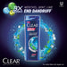 Clear Men Cool Sport Menthol Shampoo 180ml