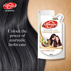 Lifebuoy Ayurvedic Care Shampoo Pouch 100ml