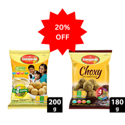 Buy Samaposha Choxy 180g & Samaposha Cereal 200g and get 20% Off