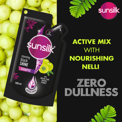 Sunsilk Stunning Black Shine Shampoo Pouch 100ml