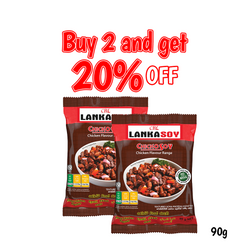 Buy two Lankasoy Roast Chicken 90g and get 20 Off