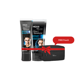 Glow & Handsome Instant Brightness Bundle with FREE Pouch