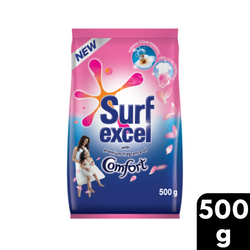 Surf Excel with Comfort Laundry Detergent Powder 500g