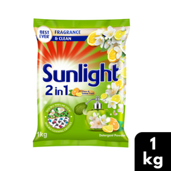 Sunlight Clean and Lemon Fresh Detergent Powder 1kg