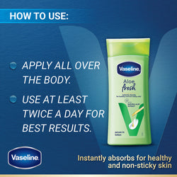 Vaseline Aloe Fresh Body Lotion100ml