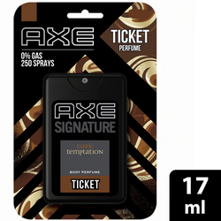 Axe Signature Dark Temptation Ticket Body Spray 17ml