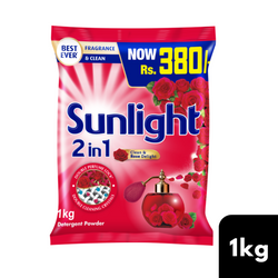 Sunlight Rose Delight Detergent Powder 1kg