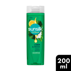 Sunsilk Freshness Detox Lemon and Freesia Shampoo 200ml