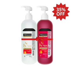 Tresemme Keratin Smooth Shampoo 1L & Conditioner 1L Bundle