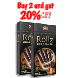 Buy 2 Munchee Rollz Chocolate 100g and get 20% Off