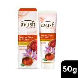 Ayush Natural Glow & Protect Face Cream 50g