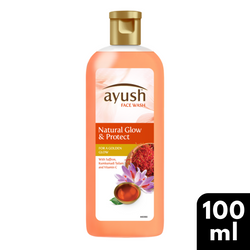 Ayush Natural Glow & Protect Face wash 100ml