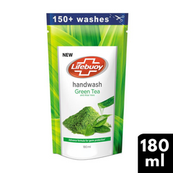 Lifebuoy Green Tea & Aloe Handwash Pouch 180ml