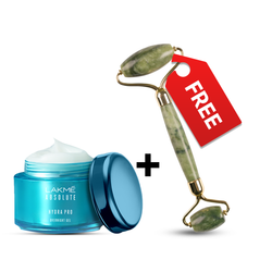 Lakme Hydra Pro Overnight Gel 50g + FREE Jade Roller