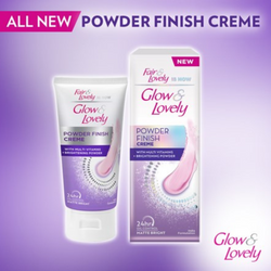 Glow & Lovely Powder Finish Creme 50g