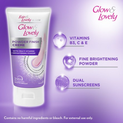 Glow & Lovely Powder Finish Creme 50g