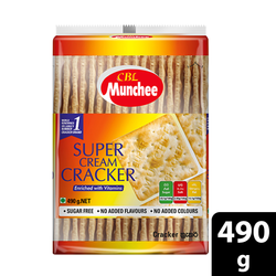 Munchee Super Cream Cracker 490g