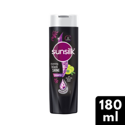 Sunsilk Stunning Black Shine Shampoo 180ml