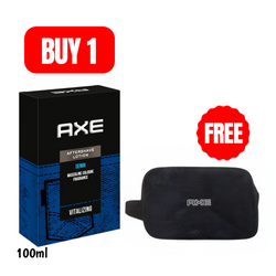 Buy Axe Denim After Shave Cologne 100ml And Get Free Axe Pouch