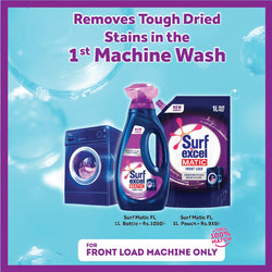 Surf Excel Matic Front Load Liquid Detergent Refill Pouch 1L