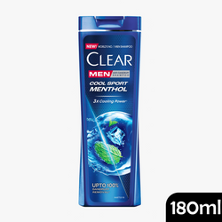 Clear Men Cool Sport Menthol Shampoo 180ml