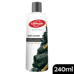 Lifebuoy Deep Cleanse Charcoal & Rice Bran Bodywash 240ml