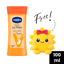 Buy a Vaseline Healthy Bright SPF30 Sun Pollution Body Lotion 100ml and get a FREE Prepboo