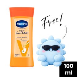 Buy a Vaseline Healthy Bright SPF30 Sun Pollution Body Lotion 100ml and get a FREE Snugboo