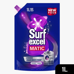 Surf Excel Matic Front Load Liquid Detergent Refill Pouch 1L