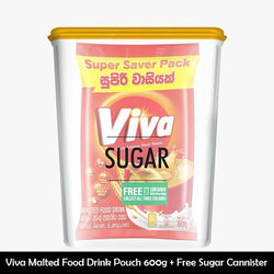 Free Sugar Cannister for Viva Malted Food Drink 600g !