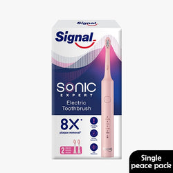 Signal Sonic Expert Electric Toothbrush - Pink Starter Kit