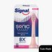 Signal Sonic Expert Electric Toothbrush - Pink Brush Head Replacement Pack