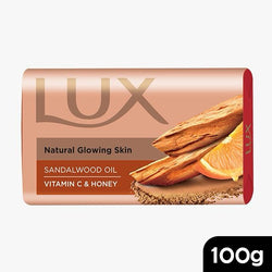 Lux Natural Glowing Skin Sandalwood Oil Body Soap 100g