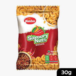 Munchee Savory Nuts Biscuits 30g
