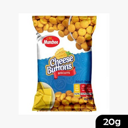 Munchee Cheese Button Biscuits 20g