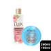 25% OFF on Lux Juicy Peach Hydrated Glow Bodywash 240ml and Pond's Hydra Miracle Hyaluronic Super Light Gel 25ml bundle !