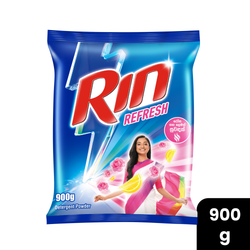 Rin Refresh Lemon and Rose Detergent Powder 900g