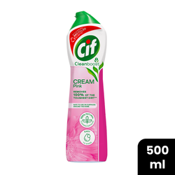 CIF Cleanboost Cream Pink 500ml