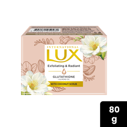 Lux Exfoliating and Radiant Glutathione Body Soap 80g