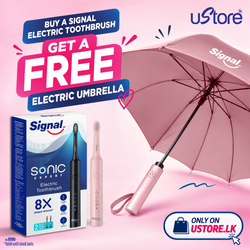 Buy a Signal Sonic Electric Toothbrush and get an electric Umbrella Free !